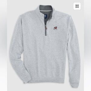 Johnnie O mens UGA quarter zip. Size XL